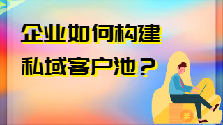 企业如何构建自己私域客户池？